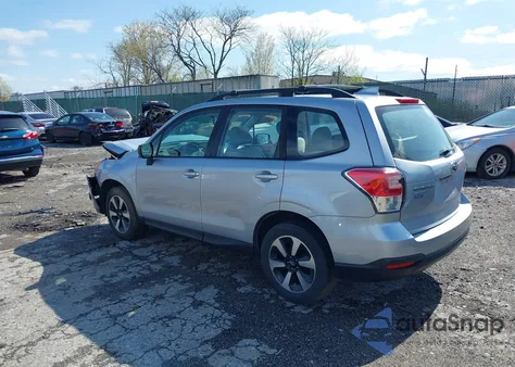 2017 Subaru Forester 2.5I из США, поврежденный, VIN JF2SJABC6HH451001